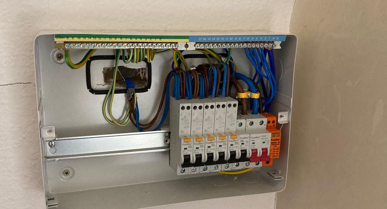 Consumer unit upgrade electrician in Robertsbridge